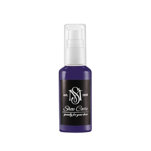 MAVI STEP - Bálsamo de cuero - NCS S 6030-R60B Midnight Ink - Acondicionador suavizante y revitalizador de color para artículos de cuero suaves de MAVI STEP - 25.1 ml