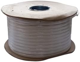 Ali's DIY 6mm² Twin and Earth 6193B Flat White Electric Cable LSZH (Low Smoke Zero Halogen) - 2 x 6mm² + 6mm² Earth - 4 metre Cut Length