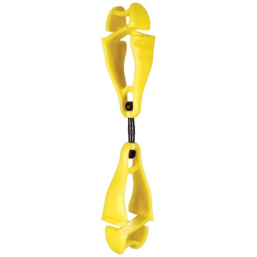 Image of Ergodyne Squids 3420 Swiveling Glove Clip Holder with Dual Clips