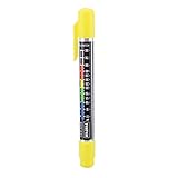 Paint Thickness Tester, Car Body Damage Detector Crash Check Car Coating Film Water Resistant Paint Thickness Meter Magnetic Tip(As Shown)