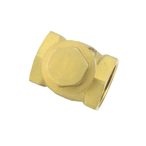 Válvula de retención en latón de alta resistencia 3/4" BSP DN20 horizontal 6