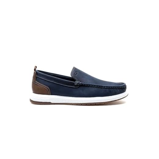 Sapato Democrata Mocassim Easy Flop Pulse 610101 Azul Navy