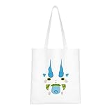 [CXTXDY] キャンバストートバック コマさん 妖怪ウォッチ グッズ 大容量 買い物バッグ おしゃれ エコバッグ