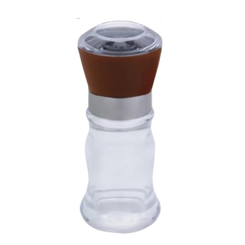 Molinillo Pimienta,Molinillo Pimienta Electrico Molinillo de acero inoxidable con cuerpo de vidrio for especias, sal y pimienta, accesorios de cocina, herramienta de cocina, aparatos portátiles de coc