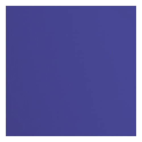 Vaessen-Creative Florence Textured Cardstock, Blue Ink, 216 Grams, 12x12 inches, 20 Sheets, for Scrapbooking, Card Making, Die Cutting and Other Paper Crafts, 30.5x30.5cm