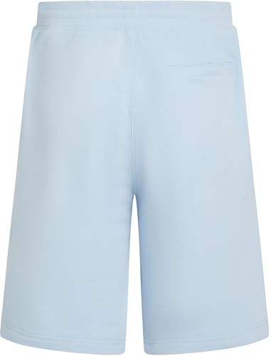 Tommy Hilfiger Herren Sweatshorts Essential Terry aus Baumwolle, Blau (Breezy Blue), XL – Ansicht 6