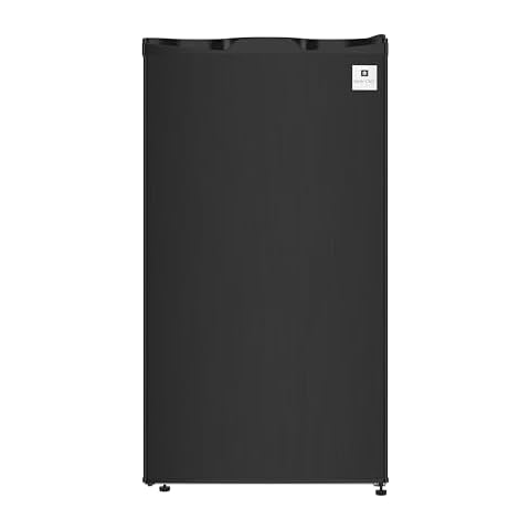 ARCTIC CHEF ACFR335 RCA RFR335, 3.2 Cu Ft Compact Design Mini Fridge with Freezer, Stainless, Black SS Cover