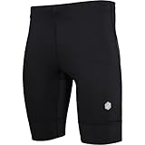 ASICS MS Sprinter - Mallas cortas para correr para hombre, color negro XL