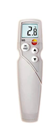 Testo 0563 1054 T-Hand Thermometer Set with Frozen Food Measurement Tip, -50 to 275 Degree C Range, 0.1 Degree C Resolution, Button Cell LR44 Battery, LCD Display #2