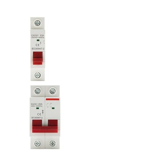 Interrupteur principal à couteau rail DIN pour tableau domestique 4P