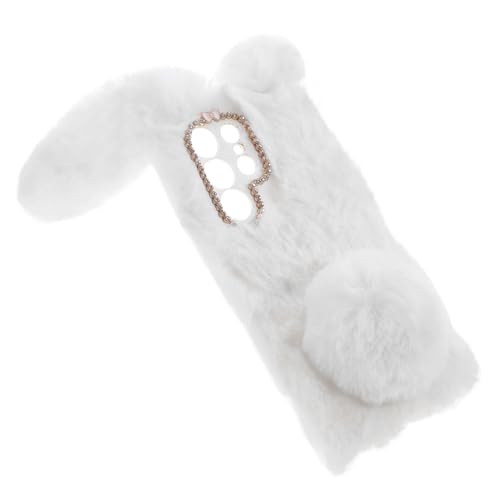 Accessoire de téléphone élégant Angoily lot de 2 coques 5G en peluche ultra-légères