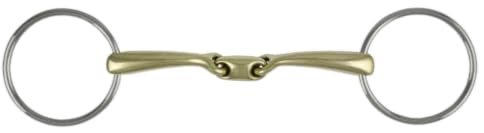Mors olive brisé 14 mm en acier durable taille 12,5 cm