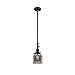 Innovations Lighting 206-BK-G53-CE Small Bell Cage 1 Light Mini Pendant Part of The Franklin Restoration Collection