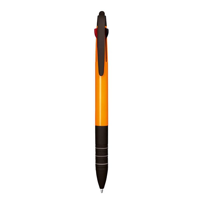 Penna Trio Flu 3 Colori + Touch Screen Incisione Laser