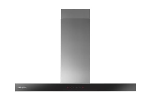 SAMSUNG NK36C5070US/UR   Campana extractora 90cm   Clase B, Color Inox y Cristal Negro