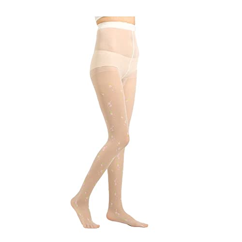 Image of Sahabowi Women Tights, Sheer High Waist Pantyhose, Vintage Control Top Stockings, Siwa 2