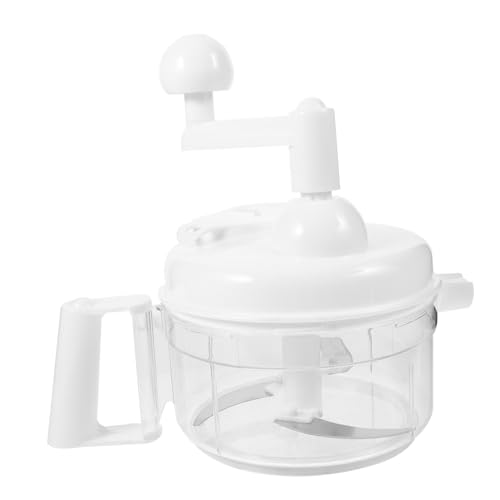 HOLIDYOYO Manual Three Blades Hand-powered Vegetable Slicer Mincer for Easy Chopping of Meat Fruits and Vegetables Random Color