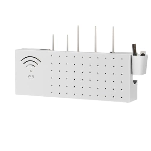 Giawkca���[�^�[���[�{�b�N�X�A�p���`���O�Ȃ��̕Ǌ|���g�b�v�{�b�N�X�A���[�^�[�P�[�u���B���A�l�b�g���[�N�P�[�u���\�P�b�g�{�b�N�X (80*20*10,�z���C�g)