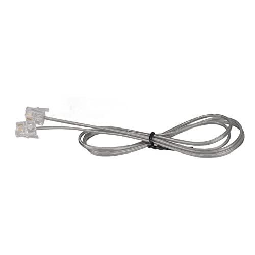 Teléfono con cable ciciglow KXT‐438 blanco para pared miniatura 5