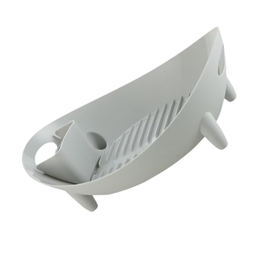 DECHOUS Multifunctional Plastic Utensil Organizer Drying Rack for Kitchen Capacity Tableware Storage Dish Rack for Home and Restaurant Use Random Color