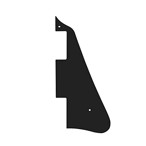 Musiclily Pro Plastique Gaucher Guitare Pickguard pour 2006-Présent Modern Style Epiphone Les Paul, 1 pli Noir - Les Beatles, Paul McCartney, John Lennon, RIngo Starr, George Harrison Musiclily Pro Plastique Gaucher Guitare Pickguard pour 2006-Présent Modern Style Epiphone Les Paul, 1 pli Noir – Image 4