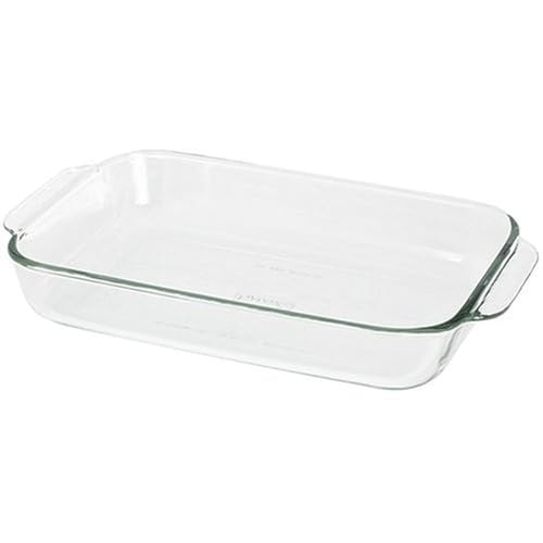 Comparison: Best Pyrex 11 X 17 Baking Dish 6 Pyrex Easy Grab 2-Qt Glass Casserole Dish with Lid, Tempered Glass Baking Dish with Large Handles, Dishwashwer, Microwave, Freezer and Pre-Heated Oven Safe