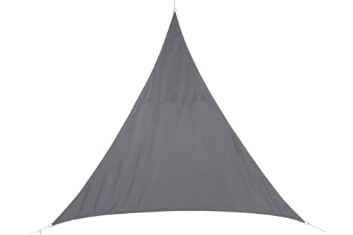 Toile Solaire Voile d'ombrage Triangulaire 2 x 2 x 2 m en Tissu déperlant - Coloris Gris