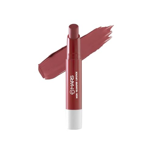 MARS Matte Super Stay Lipstick | Up to 12 Hours Long Lasting | Smudge Proof and Waterproof Lipstick for Women (2.6 gm) (02-TREASURE)