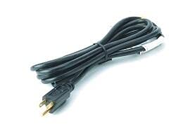 DCI International 8472 Black Power Cord (8')