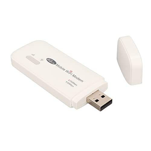 Image of Vikye 4G WiFi Modem, Plug and Play, SIM Card Slot, 150Mbps, 10 Users Supported, Wireless LTE Router for Tablet Laptop Phone, USB Modem Included, VIKYER4K852WIQU