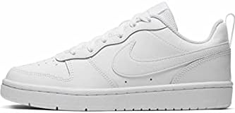 Nike Court Borough Low 2 (gs) Casual Fashion Sneaker Big Kids Bq5448-100 Size 3.5 | Image 2