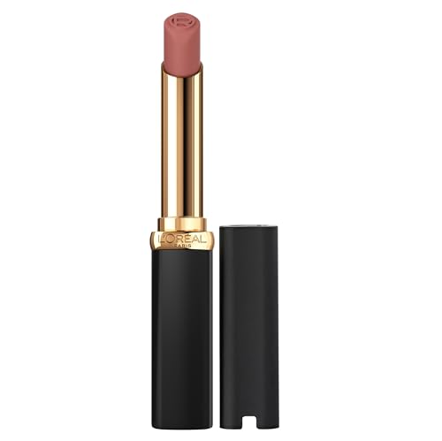 Image of L'Oreal Paris Colour Riche Intense Volume Matte Lipstick, Lip Makeup Infused with Hyaluronic Acid for up to 16HR Wear, Worth It, 0.06 Oz