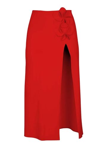 Tess Long Straight Skirt