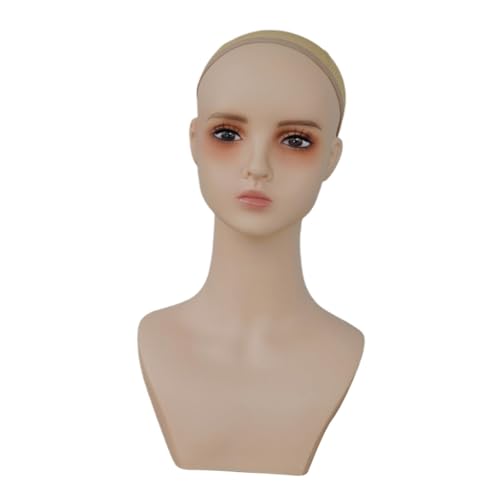 Maniquí de cabeza para peinar y practicar maquillaje de forma cómoda y sin complicaciones