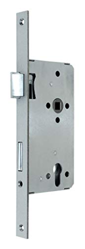 SN-TEC Haustürschloss/Türschloss mit langer Stulp, 65/92/10 PZ mit 24 x 310mm Stulplänge DIN Links