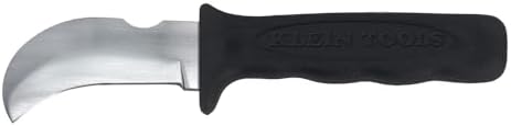 Klein Tools 1570-3LR lineman's skinning knife with fixed hook blade