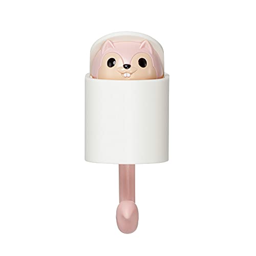 CHENYOUFFF Invisible Squirrel Hook Umbrella Key Hangers Adhesive Mountable Wall Hook for Coat Hat Cellphone Decor Wall Door Organization (Color : 14)