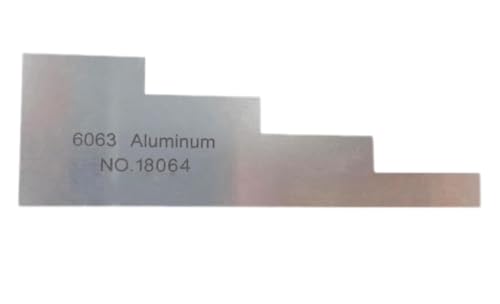 Bloque de calibración 4 pasos 0.250" 0.500" 0.750" 1.000" para medidor ultrasónico de espesor miniatura 2