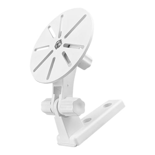 OSALADI Indoor Camera Mounting Bracket Wall Mount Bracket No Drill Adjustable Abs Modern Design White