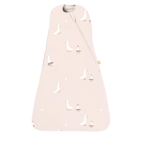 Image of GUNAMUNA Baby Swaddle Sleep Sack, Ultra-Soft Fabric, WONDERZiP for Easy Changes, Arms In or Out, 0.5 TOG