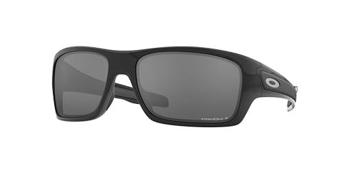 Oakley OO9263 Sunglasses Bundle: OO 9263 926341 Turbine Polished Black Prizm B and Universal Anti-slip Silicone Leash