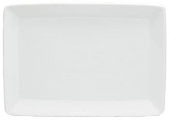 Thomas Rosenthal, piatto rettangolare, bianco, 28,5 cm x 18,5 cm