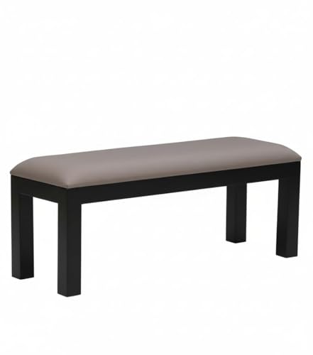 Image of Dining Table Bench Dining Room Living Room | for Seating 2 Person Wooden Bench Home Furniture (Valvet) Walnut