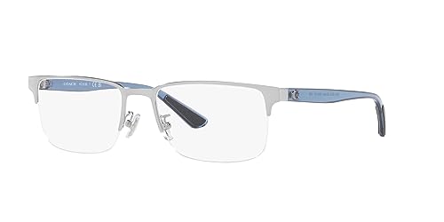 Image of Coach mens Hc5158 Rectangular Prescription Eyewear Frames