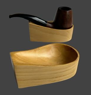 Wooden Pipe Stand - Holder for Tobacco Smoking Pipe - Image 4