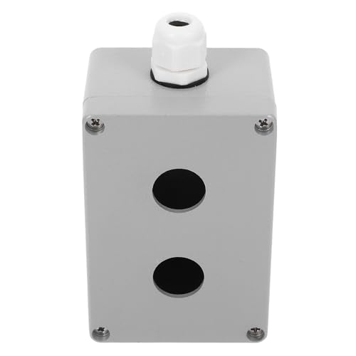 Boîtier de Commande Aluminium Blanc FUOYLOO, Finition Durable pour Systèmes Industriels