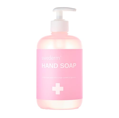 swederm Hand Soap Flüssigseife Für Trockene Haut Flüssige Handseife Feuchtigkeitsspendende Seife Mit Glycerin Zur Sanften Reinigung Der Hände Spendet Feuchtigkeit Glättet Erweicht 500 ml