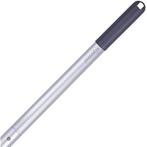 Sepetrel Pool Pole - 10.5 Foot Anodized Aluminum Extension Cleaning Poles,for Skimmer Net, Pool Brush & Vacuum Head Cover