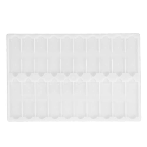 SOLUSTRE Microscope Slide Tray Slide Storage Board 20 Capacity Microscope Slide Organization Tray