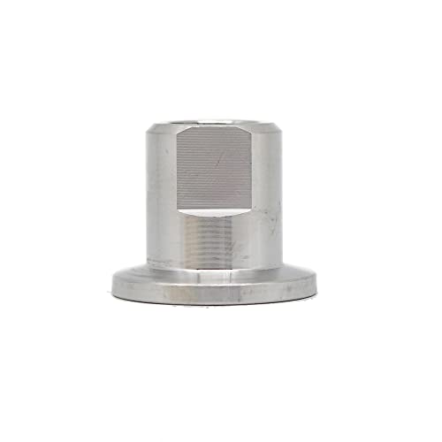 Image of SS304 KF16 NPT Female Adaptor thread 1 /4 inch NW16 KF Female coupling ISO-KF16 X FNPT 1 /4 inch